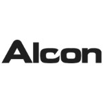 Alcon Logo depicting experience in healthcare sectors with contact lenses