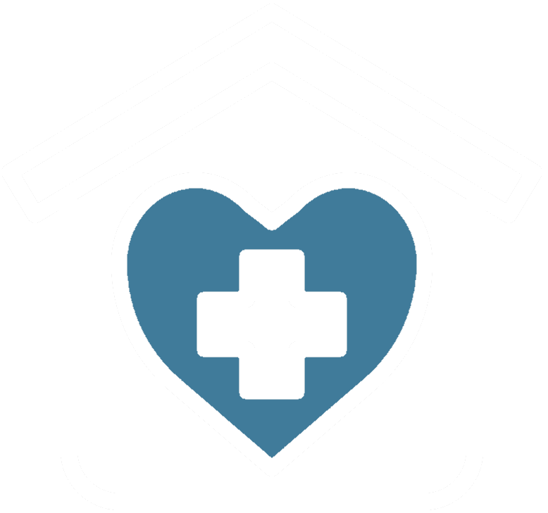 Heart with the healthcare symbol in it