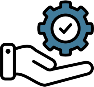 Implementation support offered while integrating WCS and WMS into a warehouse (black)